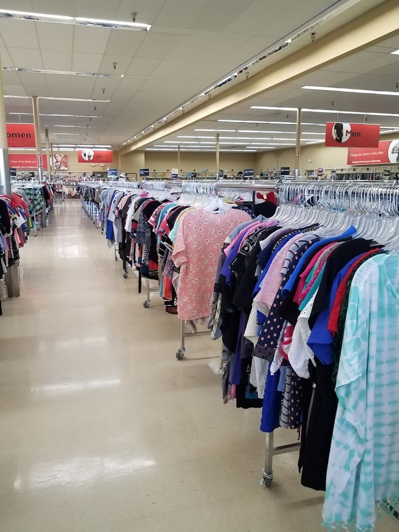Clothing Racks Give Shoppers Plenty Of Room To Chase A Deal
