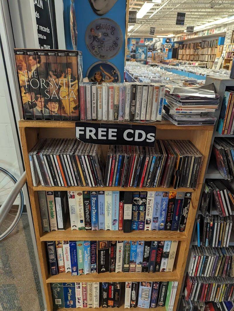 Used CDs, DVDs, And Formats Beyond Vinyl