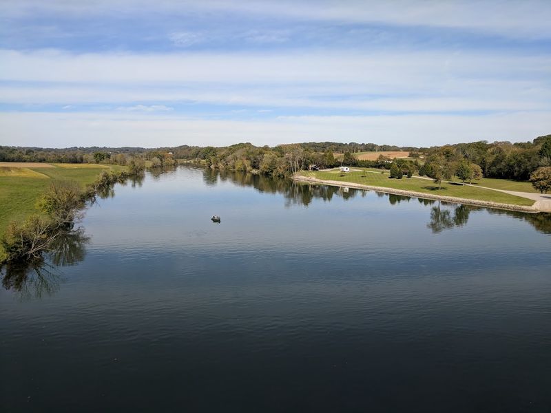 Where Two Rivers Become One Tennessee River