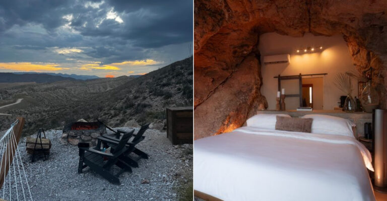 The Texas Glamping Resort Where You Can Spend The Night In A Cave