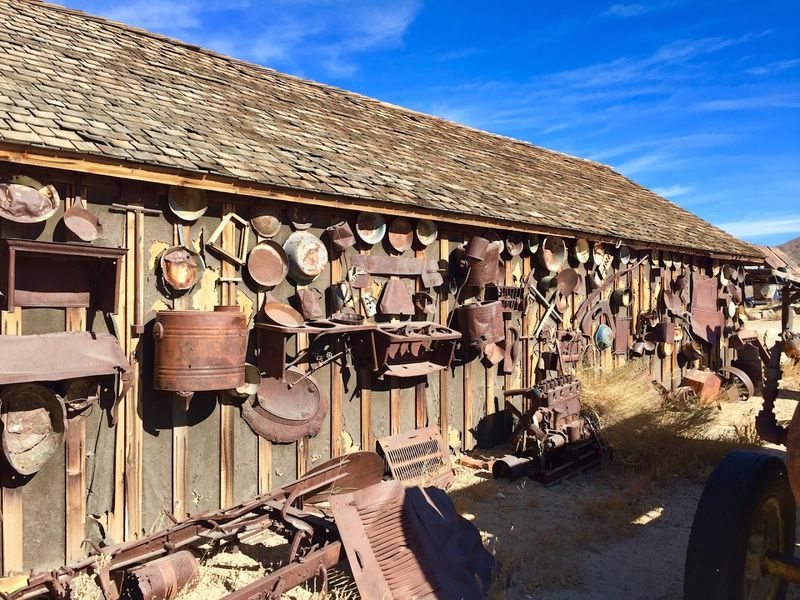 Old Wooden Buildings Give The Streets Their Frozen In Time Feel