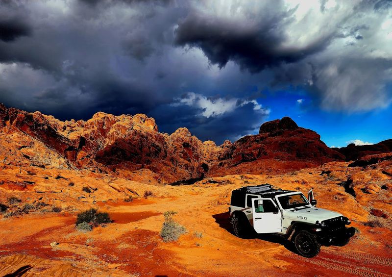 Red Sandstone Formations Make The Whole Area Feel Cinematic