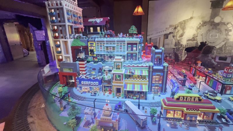 LEGO Brick City Gives Families Something Fun To See Before Or After Eating