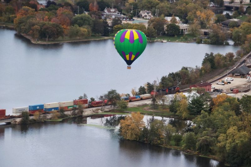 The Balloon Ride Feels Peaceful Once You Rise Above The Trees