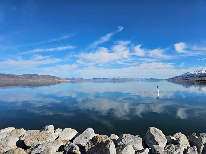 The Lake Covers Roughly 125,000 Acres In Western Nevada