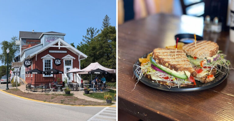 The Wisconsin Train Depot Turned Cafe That Serves The Best Lunch In A Tiny Town