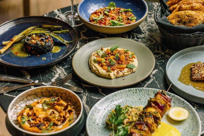 Mediterranean Food That Matches The Setting