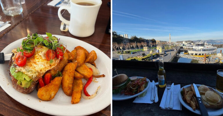 There Is A Dreamy Little Café Waiting At The End Of This Historic California Pier
