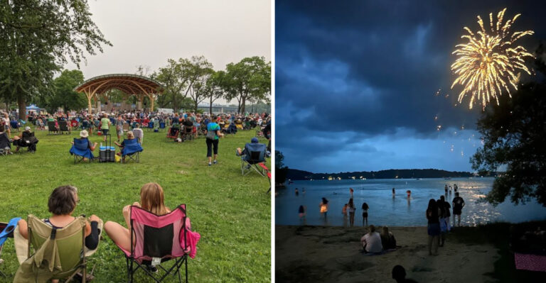 These Wisconsin Lakefront Towns Turn The 4th Of July Into A Weekend-Long Celebration