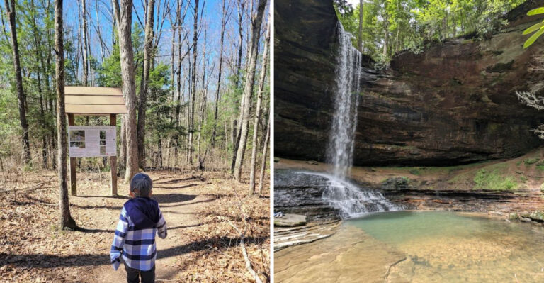 This 1.5-Mile Tennessee Trail Is Our July Waterfall Hike Of The Month