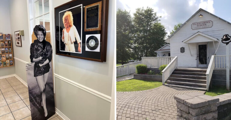 This 1889 Tennessee Schoolhouse Was Restored To Honor The Queen Of Rock ‘N’ Roll