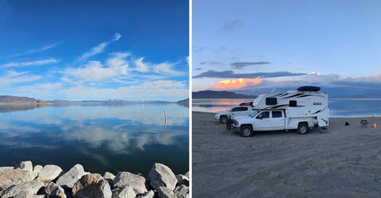 This Ancient Nevada Lake Is A Remnant Of A Prehistoric Inland Sea And It Looks Like Another Planet