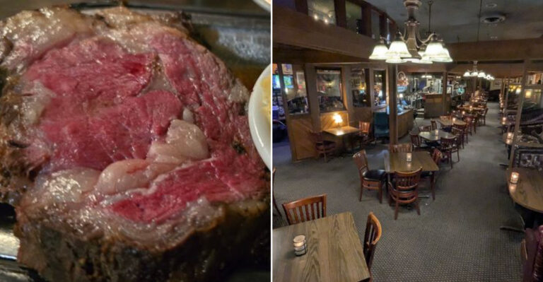 This Classic Nebraska Steakhouse Serves Prime Rib Worth Planning Dinner Around