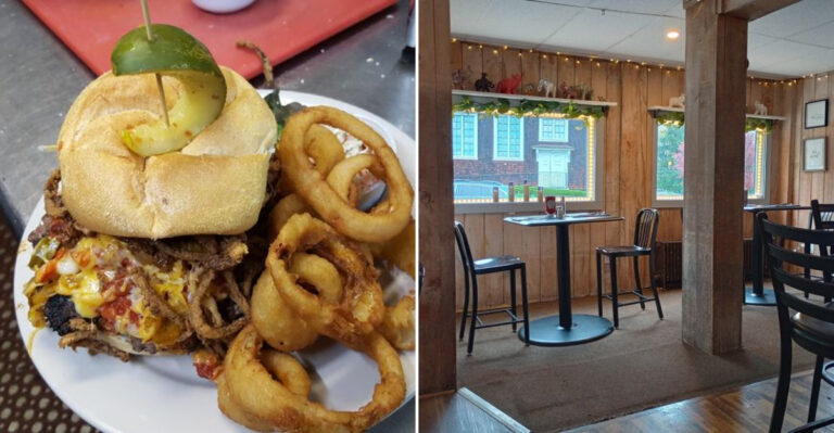 This Connecticut Tavern Is Famous For Serving Some Of The Biggest Burgers In The State