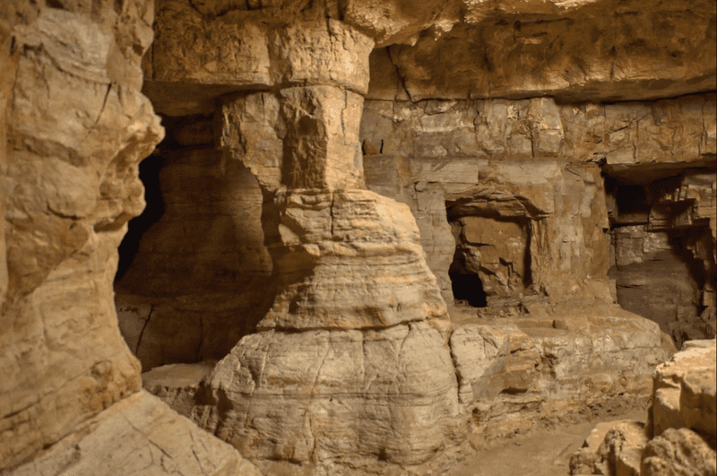 The Caves Were Shaped By Glaciers And Ancient Rock