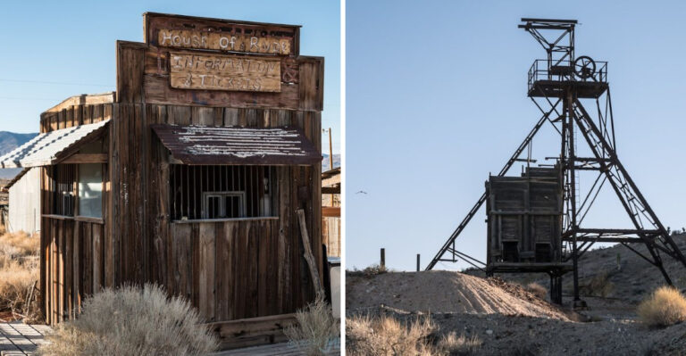 This Crumbling Nevada Mining Town Still Looks Like The Early 1900s