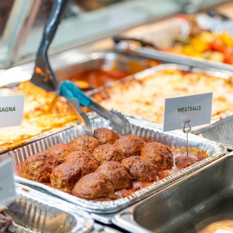 The Deli Case Makes The First Impression Fast