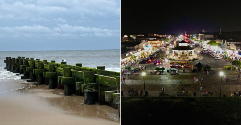 This Delaware Beach Has An Epic Playground That Makes Shore Days Even More Fun