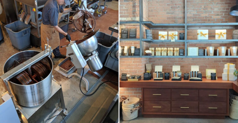 This Enchanting California Chocolate Factory Feels Like Walking Through A Dessert Wonderland