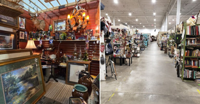 This Enormous Antique Mall In Missouri Is A Whole-Day Treasure Hunt