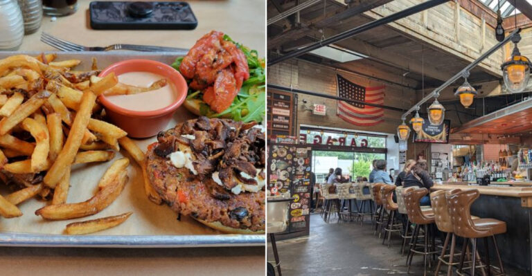 This Garage-Themed Restaurant In Michigan Is A Dream For Car Enthusiasts