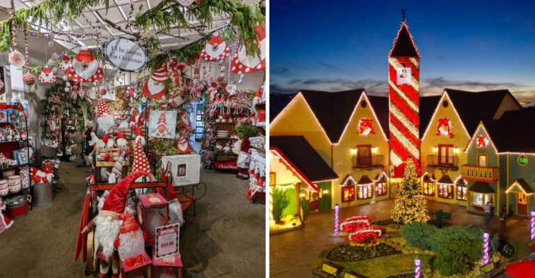 This Giant Tennessee Christmas Store Keeps The Holiday Spirit Alive All Year Long