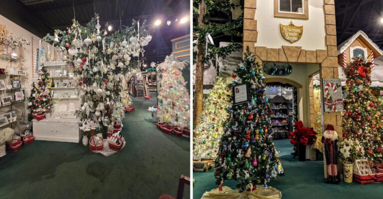 This Giant Wisconsin Christmas Store Keeps The Holiday Spirit Alive All Year Long