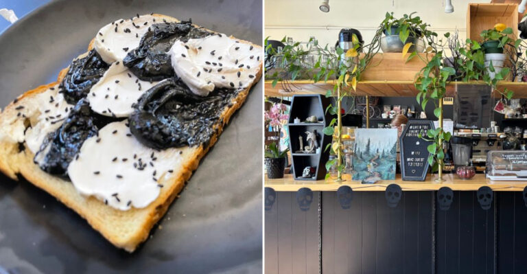 This Gothic Cafe In Oregon Feels Straight Out Of A Tim Burton Movie