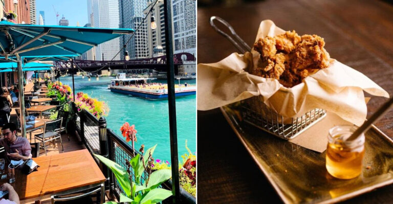 This Hidden Illinois Restaurant Pairs River Views With Memorable Food