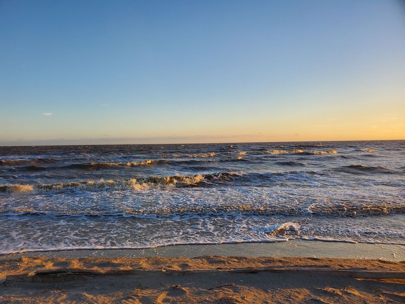 Scenic Natural Features Along Louisiana Coast