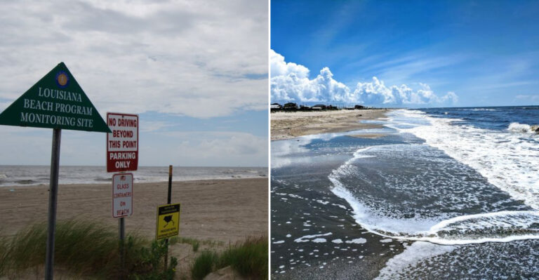 This Hidden Louisiana Beach Offers Breathtaking Daytime Views And An Unforgettable Atmosphere After Dark