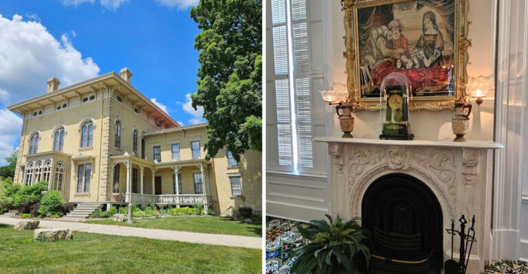 This Historic Wisconsin Mansion Feels Frozen In The Most Beautiful Way