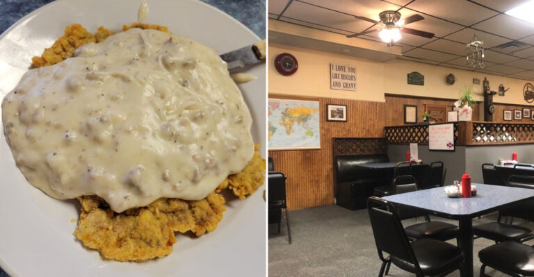 This Humble Kansas Diner Has A Chicken-Fried Steak That’s Practically Famous