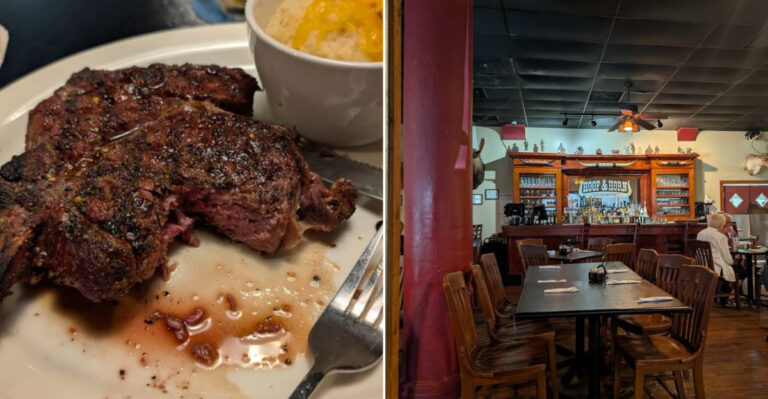 This Kansas Steakhouse Has The Kind Of Ribeyes Locals Don’t Want Crowded