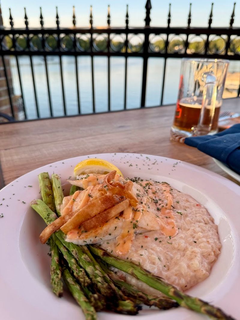 The Restaurant Sits Right On Okauchee Lake