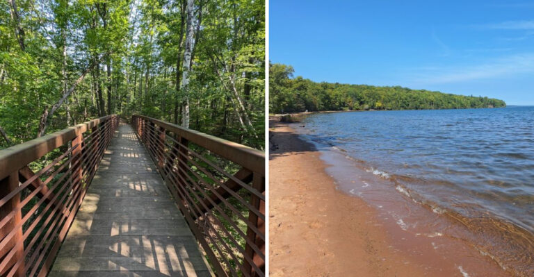 This Little-Known Wisconsin Park Made History As The First Tribal National Park In The U.S.