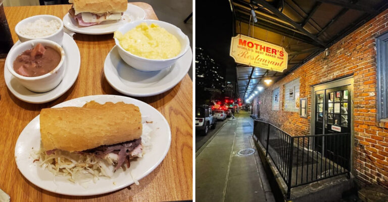 This Louisiana Po’Boy Roast Beef Is So Overstuffed That Standing Up Is The Only Honest Way To Eat It