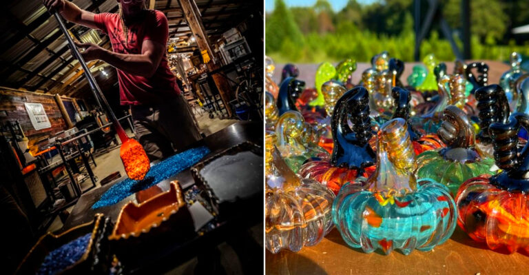 This Mississippi Glass Studio Let You Create Your Own Beautiful Masterpiece