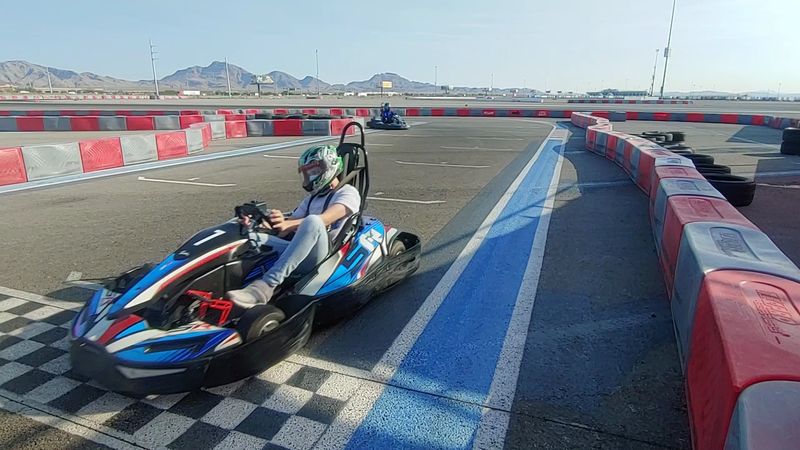 Las Vegas' Longest And Fastest Outdoor Go-Kart Track
