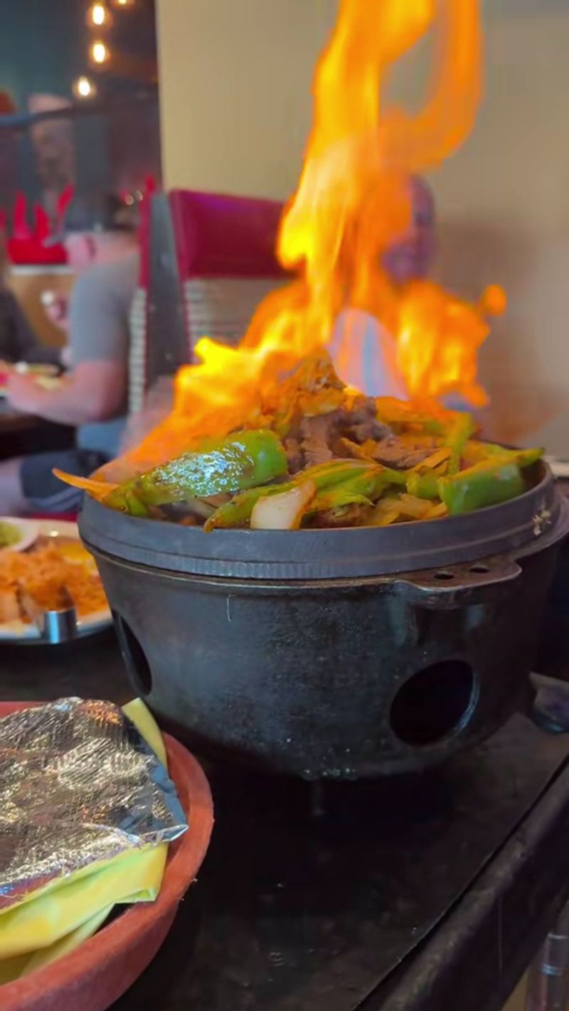 The Flaming Fajitas Are The Main Event