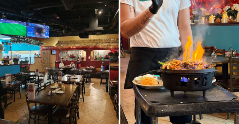 This Nevada Restaurant Sets Your Fajitas On Fire At The Table And The Portions Are Absolutely Massive