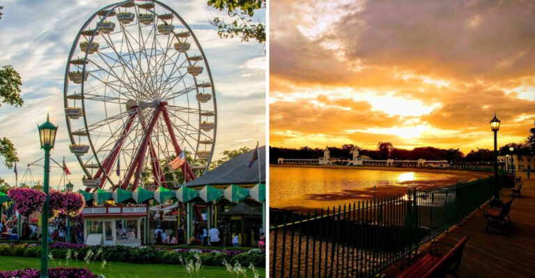 This New York Park Has A Ferris Wheel, Mini Train, And Paddle Boats, And It Feels Like An Old-School Summer Day In 2026