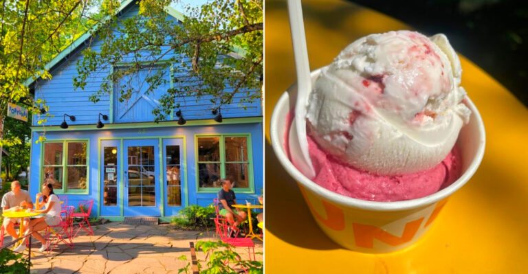 This New York Roadside Ice Cream Spot Serves A Peach Scoop Locals Say Is Worth Pulling Over For In 2026