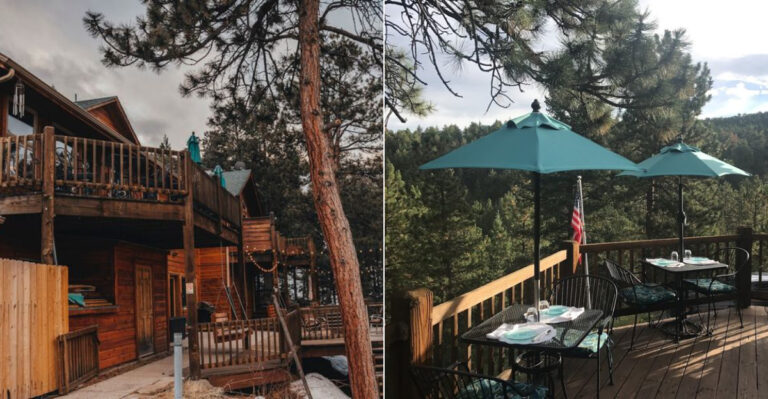 This One-Of-A-Kind Treehouse Hotel In Colorado Feels Like A Forest Sleepover