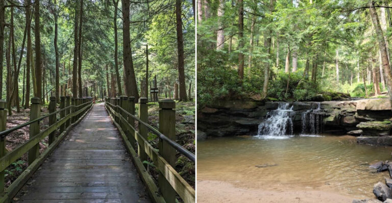 This Peaceful Waterfall Hike In Maryland That Is Often Called One Of The Best In The State
