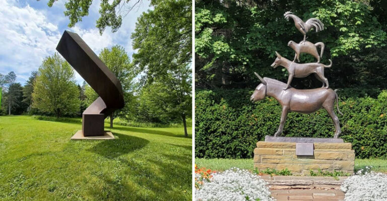 This Quiet Wisconsin Park Is Hiding One Of The State’s Coolest Outdoor Art Surprises