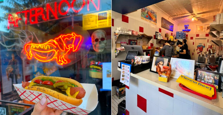 This Restaurant May Be Tiny, But Its Hot Dogs Are Famous Across New York According To Locals