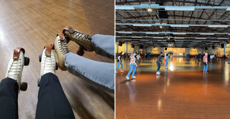 This Retro New York Roller Rink Still Runs Couples Skate Nights Exactly The Way Rinks Used To In The 70s