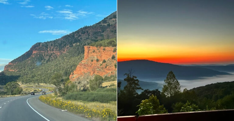 This Scenic Arkansas Highway Leads To Waterfalls, Wildflower Fields, And Ancient Bluffs