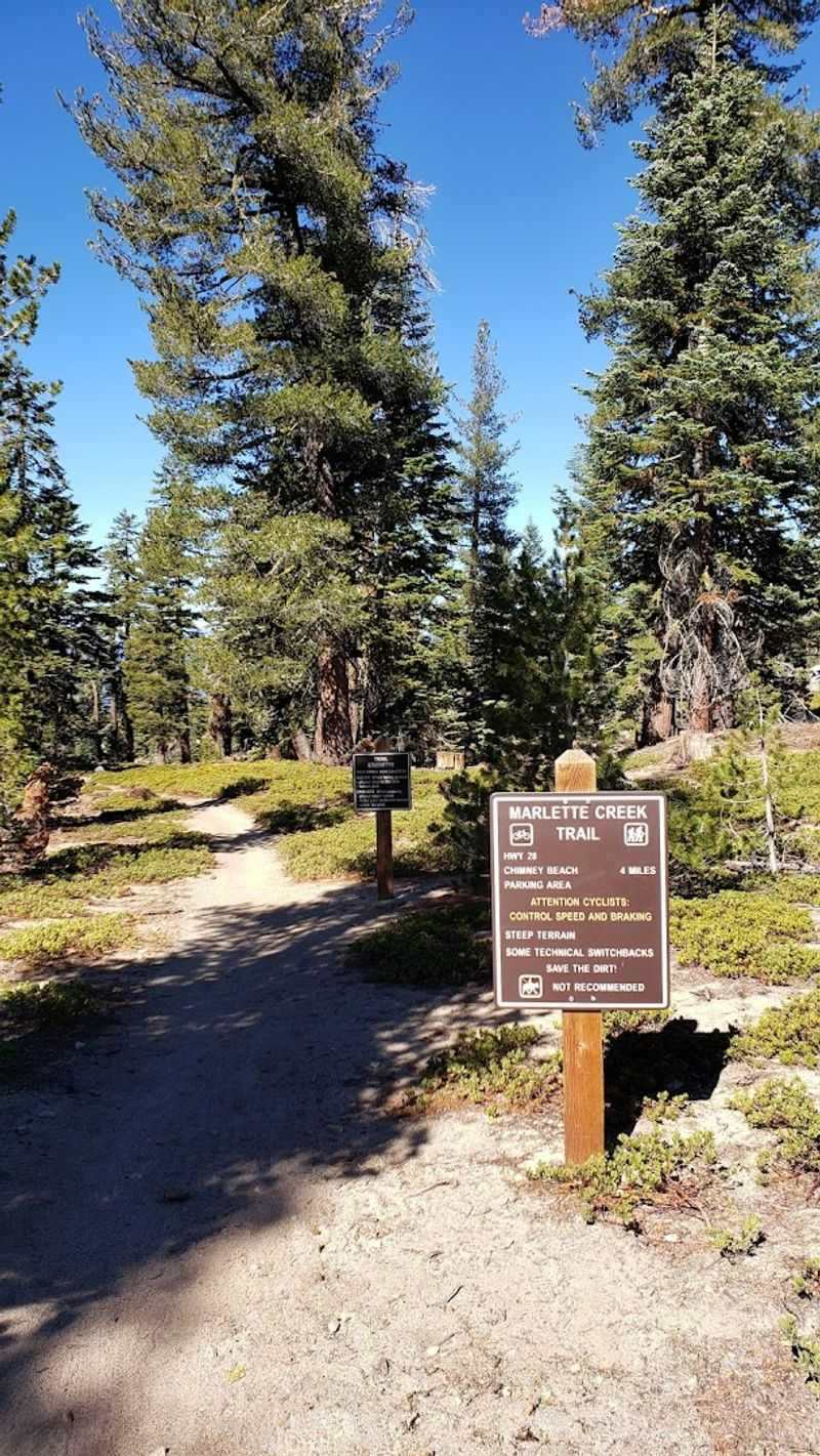 The Trail Starts From Spooner Lake
